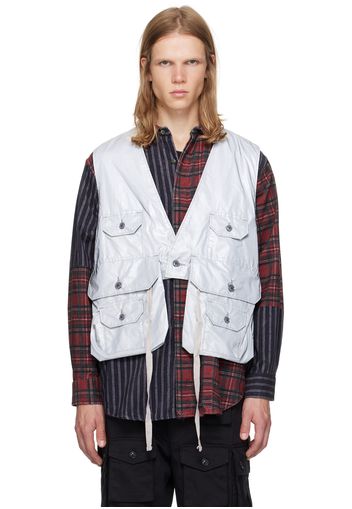 Engineered Garments Silver Fowl Vest