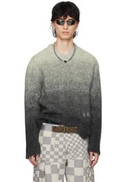 ERL Gray Gradient Sweater