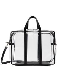 Ernest W. Baker Transparent Vinyl Duffle Bag