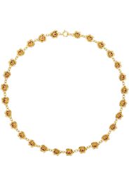 Ernest W. Baker Gold Rose Necklace