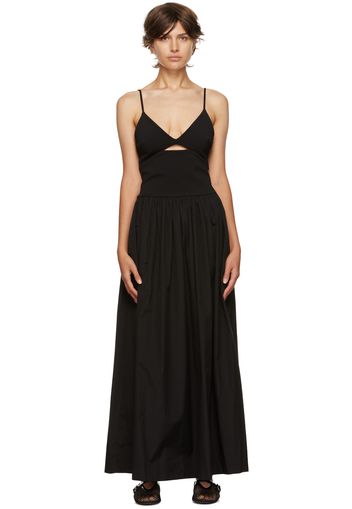 Esse Studios Black Tri Knit Maxi Dress