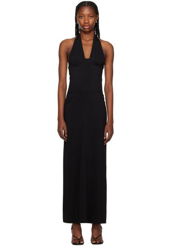 Esse Studios Black Flume Maxi Dress