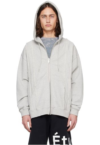 Études Gray Skyline Hoodie