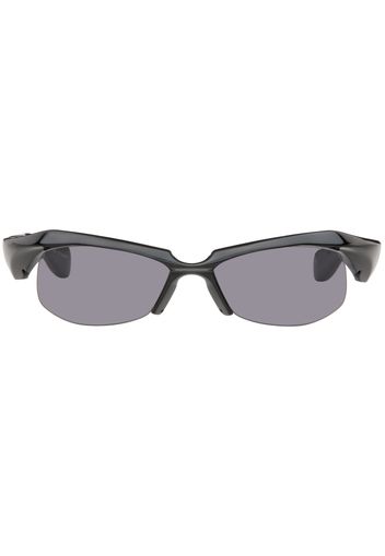 FACTORY900 SSENSE Exclusive Black FA-208 Sunglasses