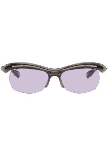 FACTORY900 SSENSE Exclusive Gray FA-428 Sunglasses