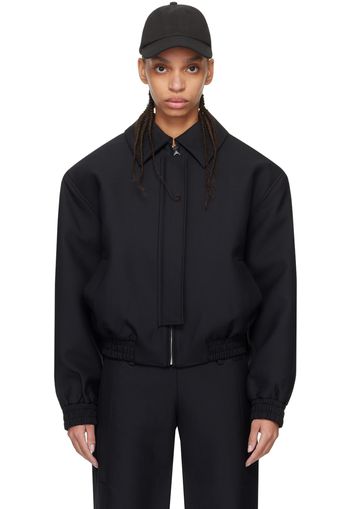 Fax Copy Express SSENSE Exclusive Black Jacket