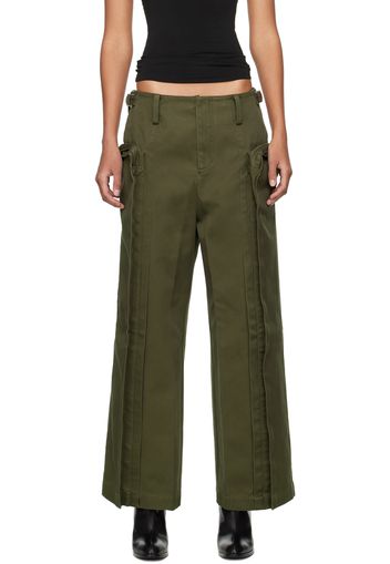 Fax Copy Express Khaki 'The Cargo' Trousers