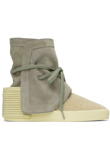 Fear of God Gray Moc High Sneakers