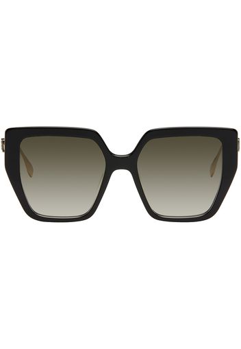 Fendi Black & Gold Baguette Sunglasses