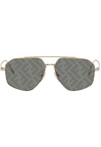 Fendi Gold Travel Sunglasses