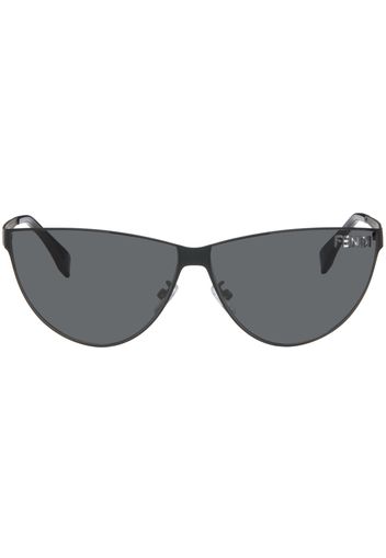 Fendi Black Cutout Sunglasses