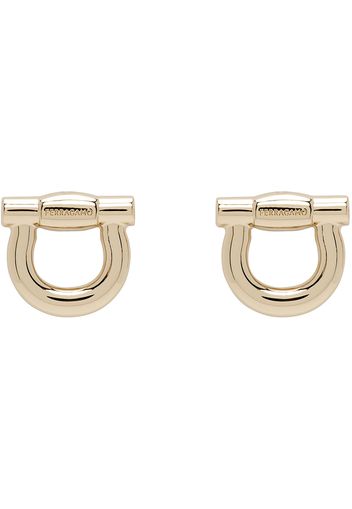 Ferragamo Gold Gancini Cuff Links