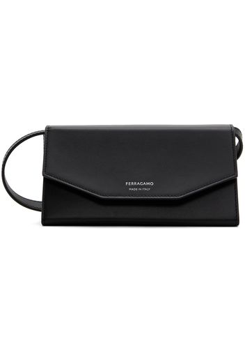 Ferragamo Black Compact Crossbody Bag