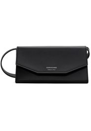 Ferragamo Black Compact Crossbody Bag