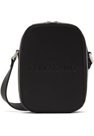 Ferragamo Black Compact Crossbody Bag