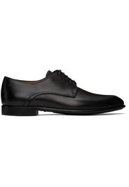 Ferragamo Black Two Tone Derbys