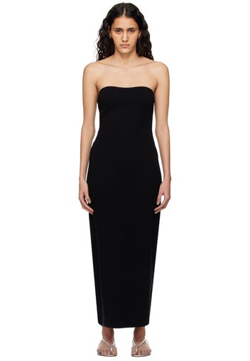 Gabriela Hearst Black Calderon Maxi Dress