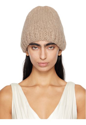 Gabriela Hearst Taupe Pacino Beanie