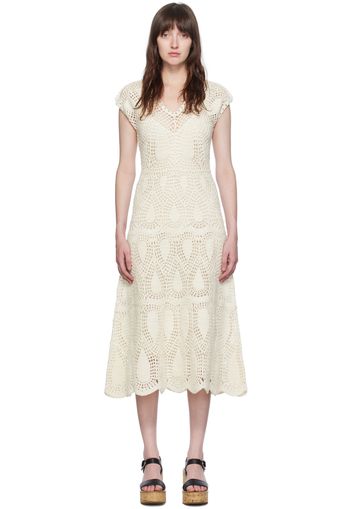 Gabriela Hearst Off-White Waldman Maxi Dress