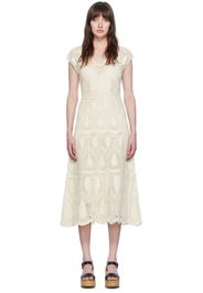 Gabriela Hearst Off-White Waldman Maxi Dress