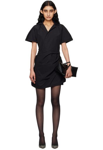 Gauge81 Black Lucia Minidress