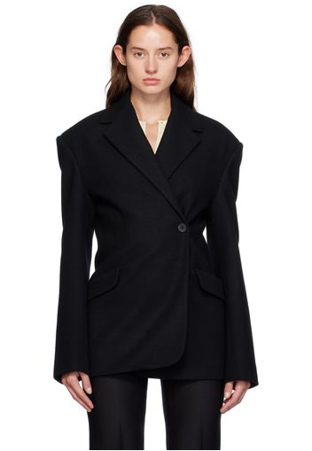 GIA STUDIOS Black Wool Blazer