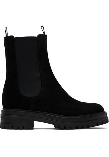 Gianvito Rossi Black Chester Boots