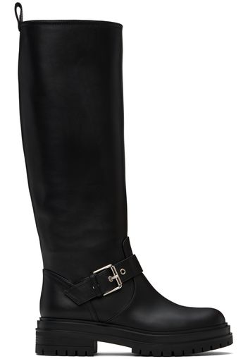 Gianvito Rossi Black Thiago Tall Boots