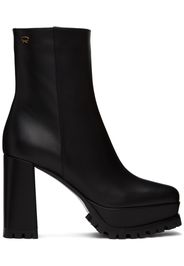 Gianvito Rossi Black Harlem Ankle Boots