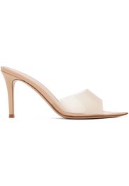 Gianvito Rossi Beige Elle 85 Heeled Sandals