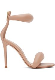 Gianvito Rossi Beige Bijoux Heeled Sandals