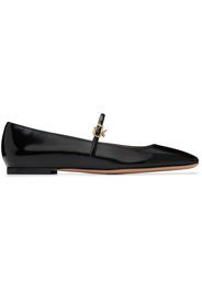 Gianvito Rossi Black Christina 05 Ballerina Flats