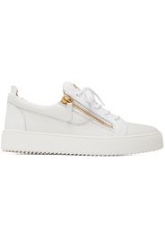 Giuseppe Zanotti White Frankie Sneakers