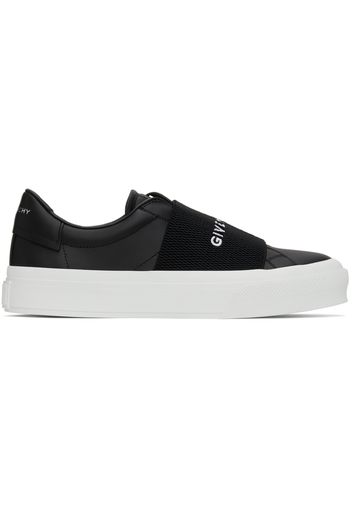 Givenchy Black City Court Slip-On Sneakers