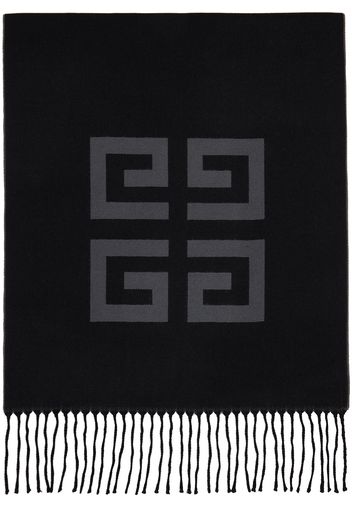 Givenchy Black 4G Match Split Scarf