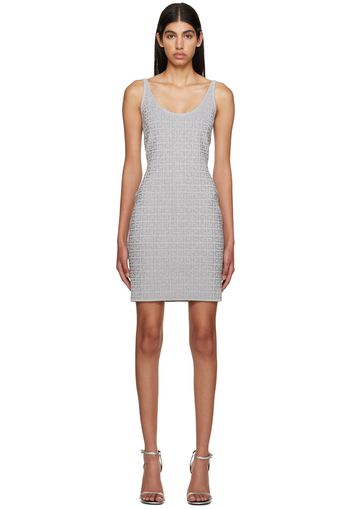 Givenchy Silver 4G Minidress