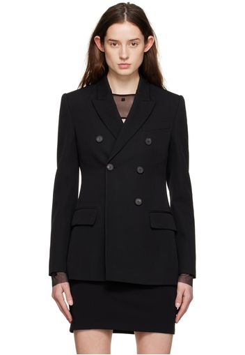 Givenchy Black Double-Breasted Blazer