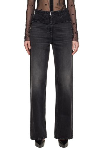 Givenchy Black Oversized Jeans