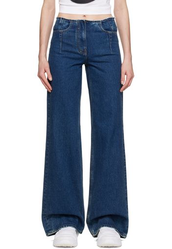 Givenchy Indigo Wide-Leg Jeans