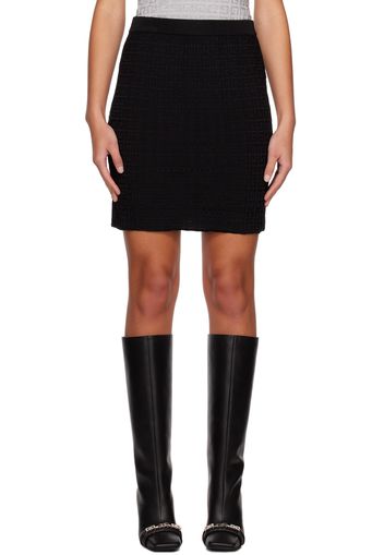 Givenchy Black 4G Miniskirt