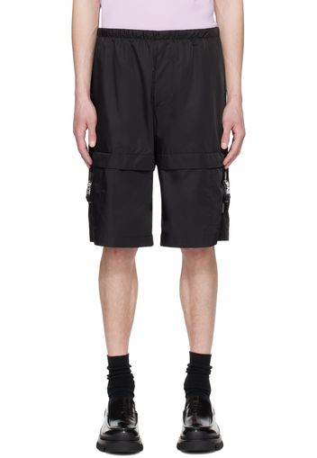 Givenchy Black Buckle Shorts