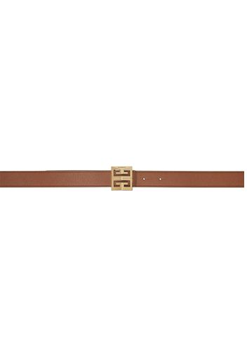 Givenchy Reversible Tan & Khaki 4G Belt