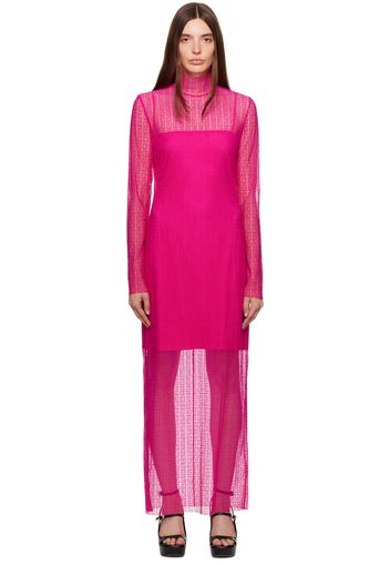 Givenchy Pink 4G Maxi Dress