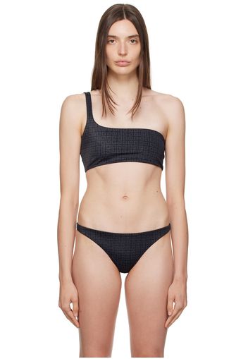 Givenchy Black 4G Bikini Top