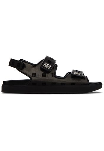 Givenchy Black Strap Sandals