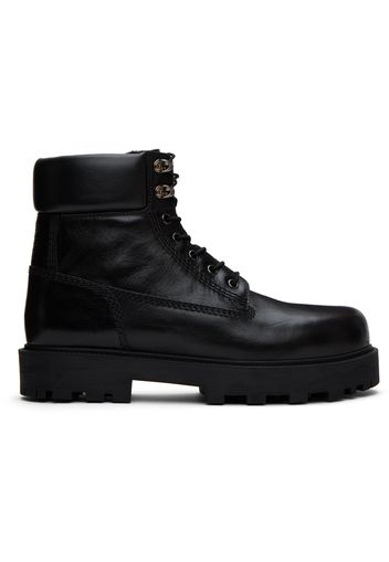 Givenchy Black Show Lace-Up Boots