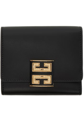 Givenchy Black 4G Trifold Wallet