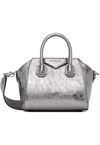 Givenchy Silver Antigona Toy Bag