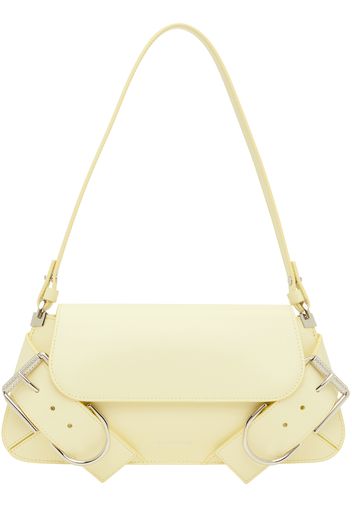 Givenchy Yellow Voyou Shoulder Flap Bag