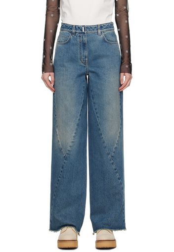 Givenchy Blue Twisted Jeans